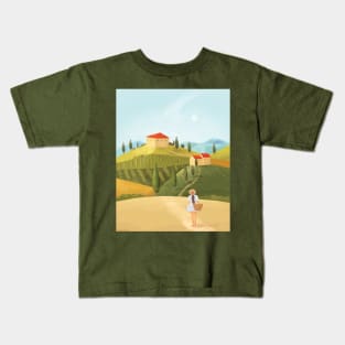 Tuscany, Italy Kids T-Shirt